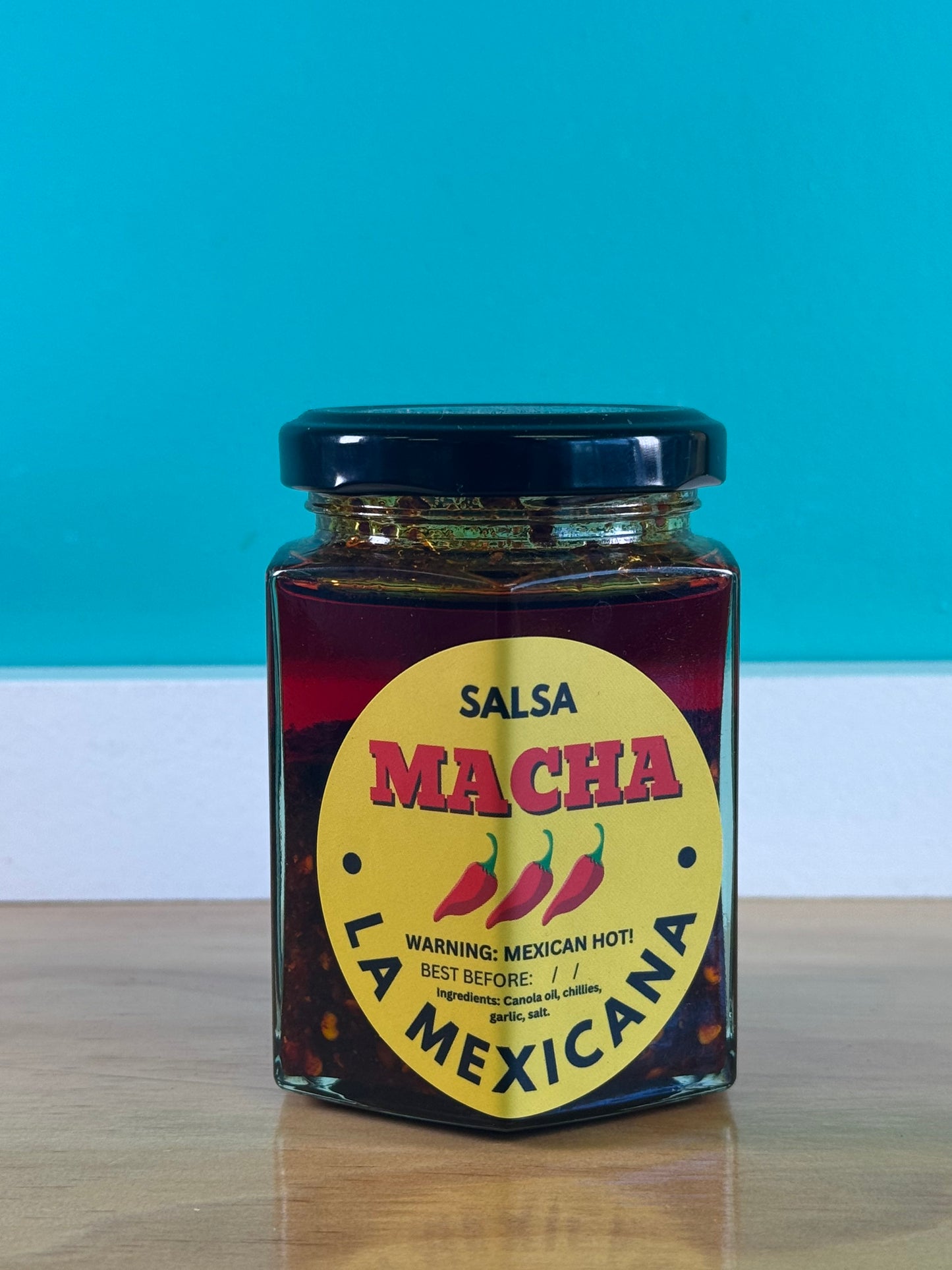 Salsa Macha (100ml) β EXTREMELY Spicy, Smoky & Bold Mexican Chili Oil