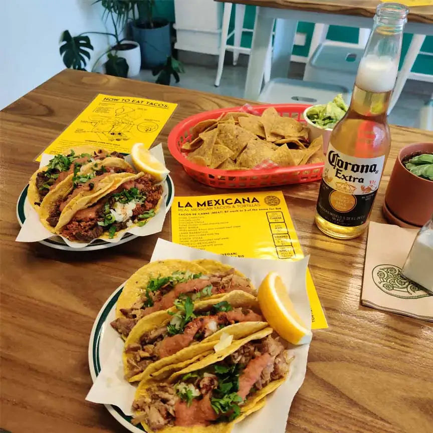 Tacos at La Mexicana Auckland are the best in New Zealand, using its own in-house made tortillas.